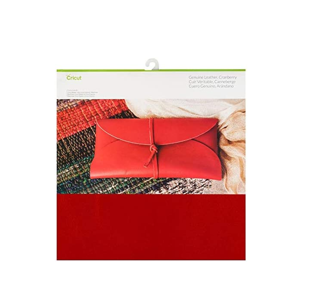 Cricut Genuine Leather 30x30cm 1-sheet Dark Brown