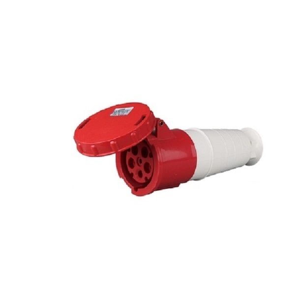 Industrial Waterproof Aviation Connector 63A, 5 Pin,3P+N+E,415V, IP67