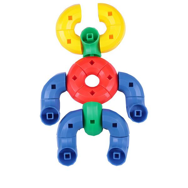 Interlocking Rotating Educational Stem Building Toy Blocks