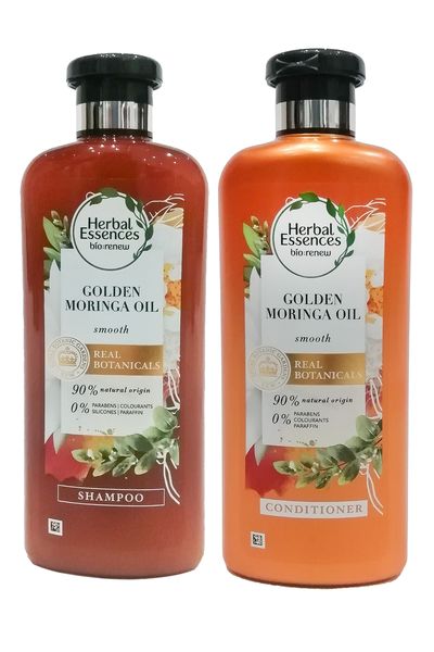 Herbal Essences - Golden Moringa Oil - Shampoo and Conditioner Case 6 Piece