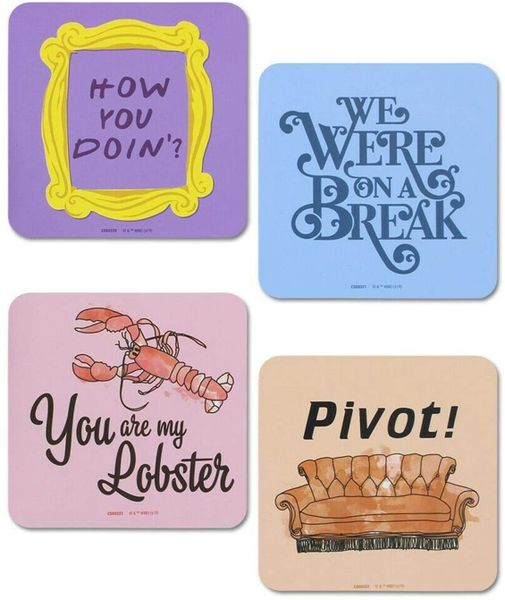 Friends - Quotes Coaster Set
