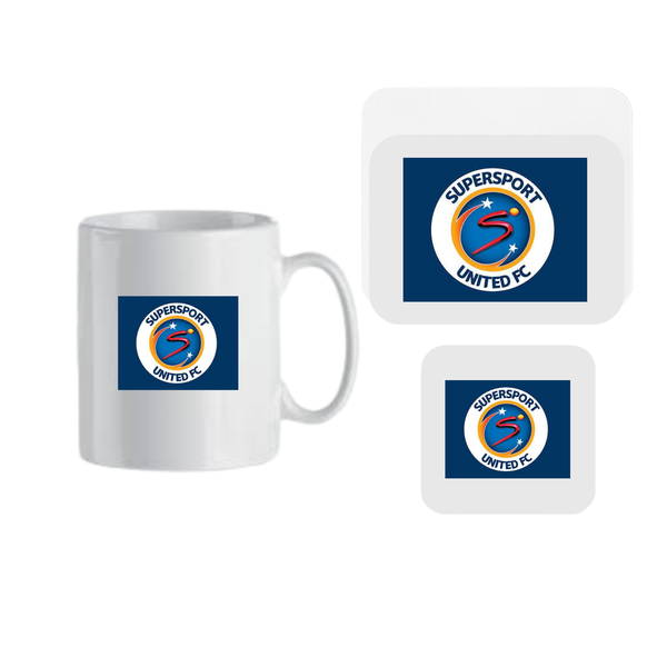 Mug, Coaster and Mouse Pad Combo - SuperSport United