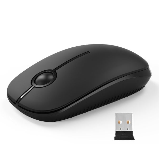 Ökotec-VssoPlor 2.4G Silent Wireless Mouse with USB Receiver for PC