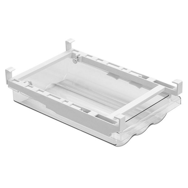 18 Egg Storage Drawer Egg Holder Tray for Refrigerator Egg Dispenser Clear