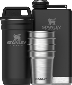 Stanley Adventure Shot Glass Set + Flask Hammertone Green