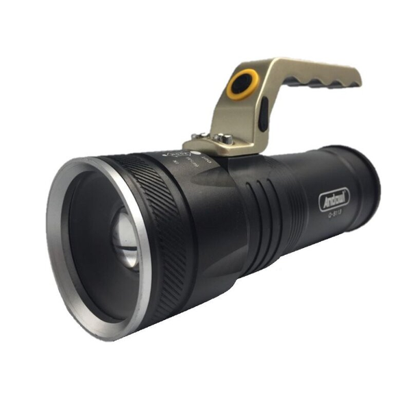Rechargeable Far Bright Flashlight with Handle Q-5113