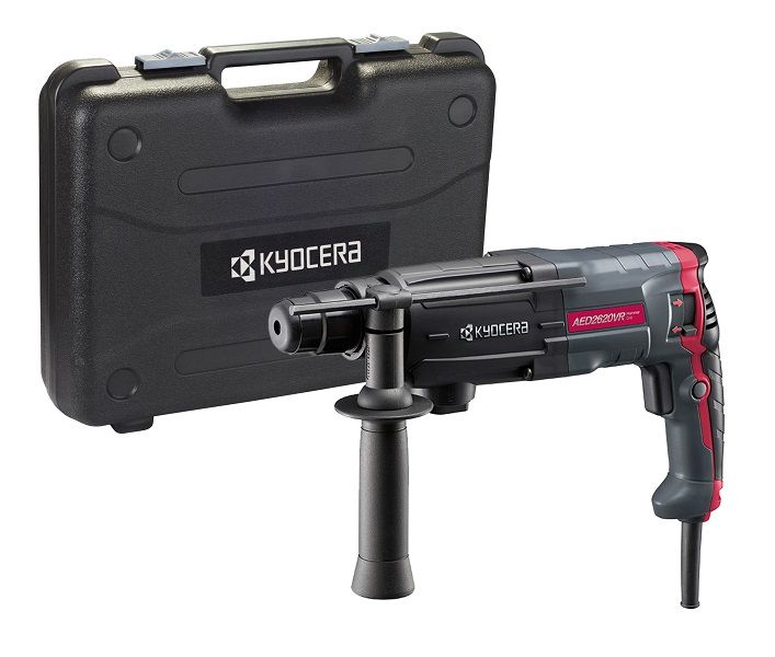Kyocera AED-2620vr Rotary Hammer 830w 26mm SDS-Plus (2-Mode)