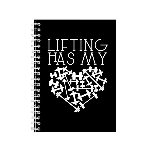 Gym Notebook FItness Gift Idea Writing Book Notepad Pad 45