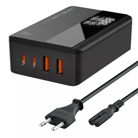 100W GaN Fast Desktop Charger with 4 Ports - Type-C & USB-A-LDNIO A4809C Image