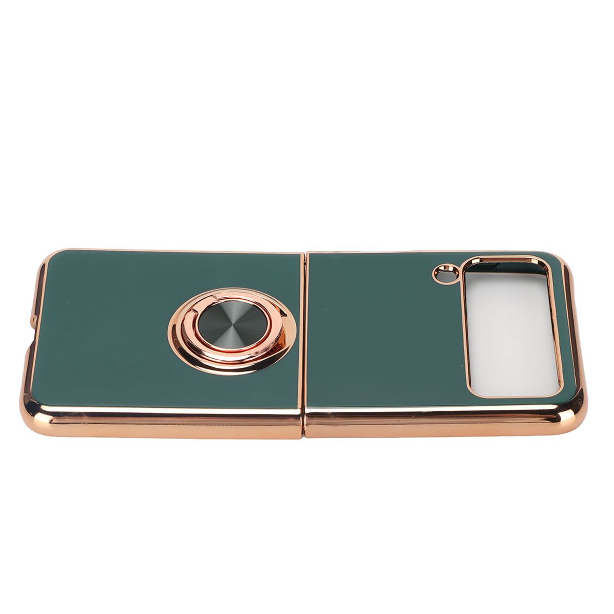 Phone case for z flip 3 with 360 rotation finger loop stand shop