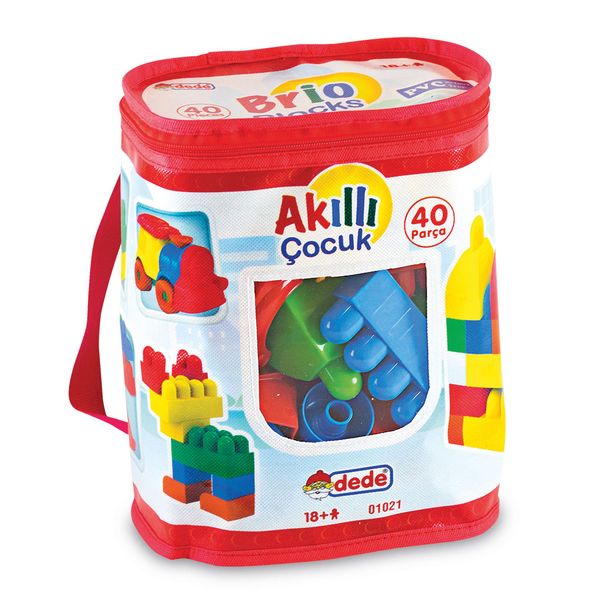 40 Piece Brio Blocks