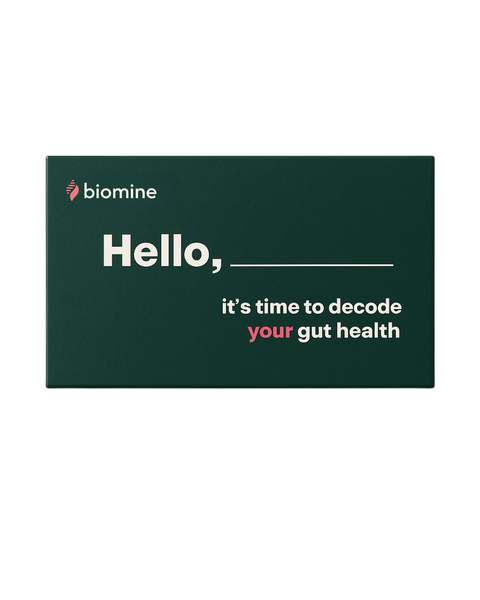 Biomine Gut Microbiome Test
