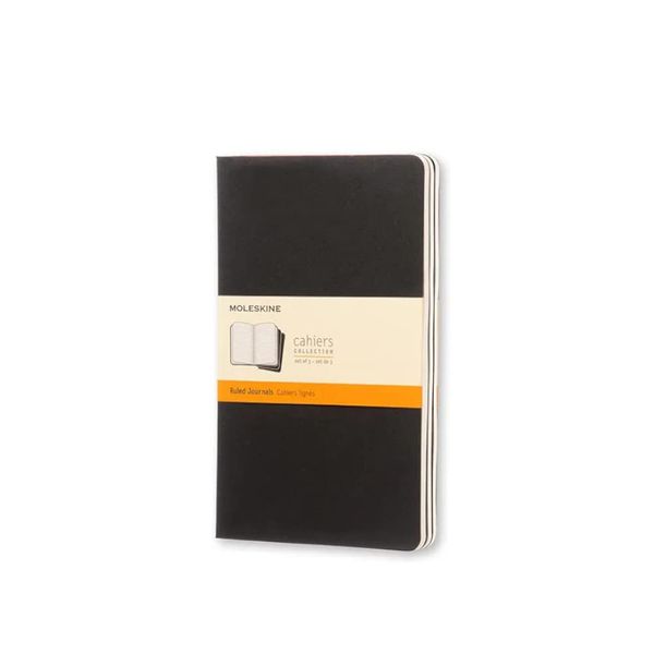 Moleskine Cahier Black Large Ruled Journal