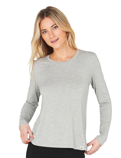 Boody Eco Wear Long Sleeve Round Neck T-Shirt