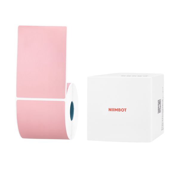 Niimbot - K3 Only - 70 x 100mm - 310 Labels - Pink