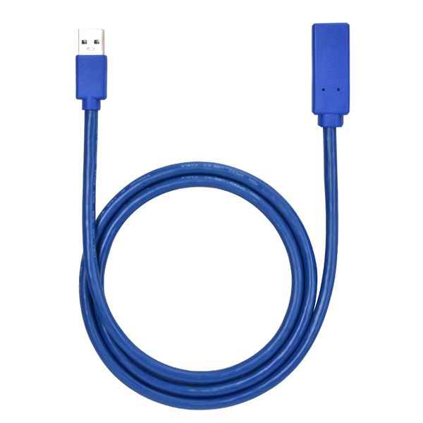 USB 3.0 Male-Female Extension Cable Blue