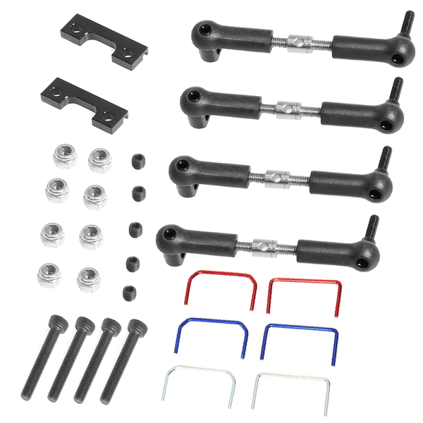 Rc Car Front and Rear Anti-Roll Bar Kit for Traxxas 1/16 Revo Slash