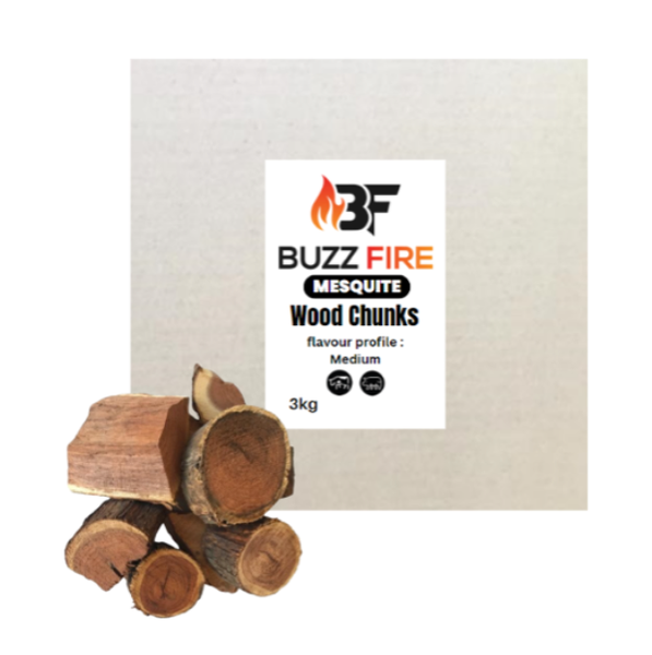Mesquite Wood Smoking Chunks - 3kg