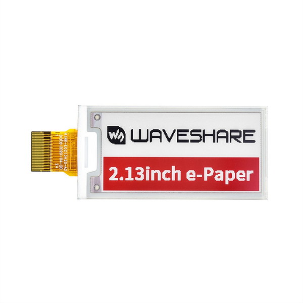 Waveshare 2.13 Inch Ink Screen 250x122pixel SPI Eink Raw Display
