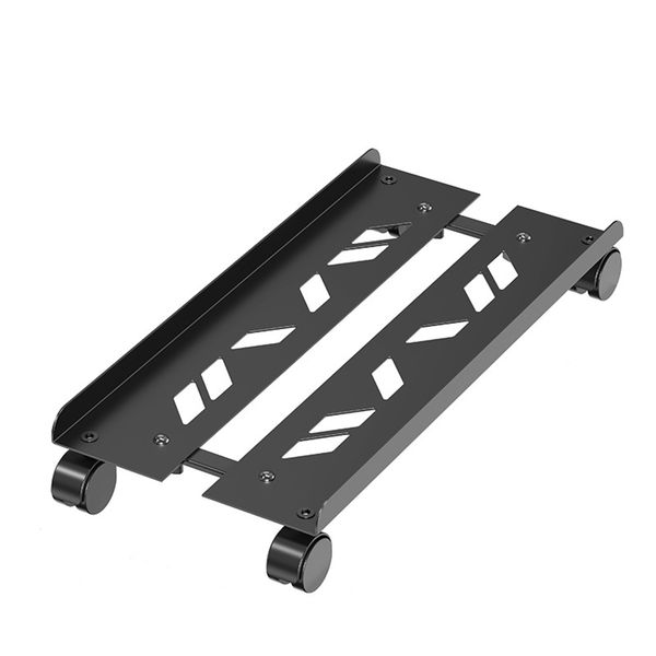 Computer Host Bracket Chassis Pulley Stand Host Holder Under Desk CPU Rack