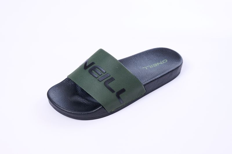 Oneill Mens Surf Slides in Olive