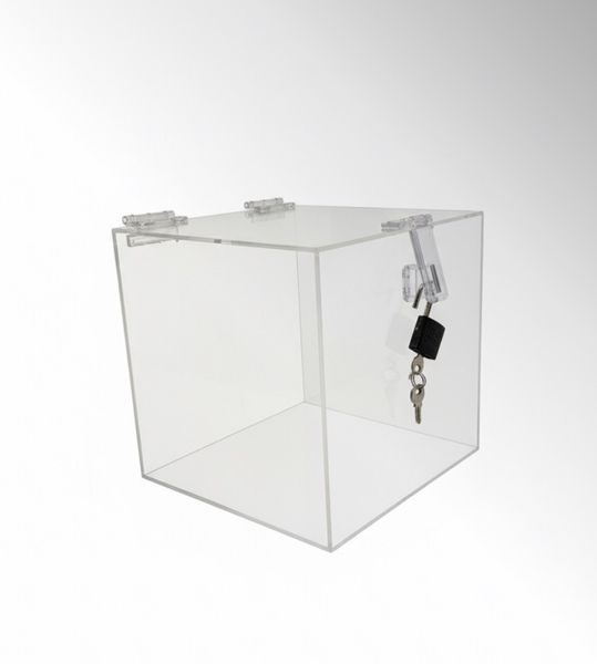 Mr Plastic 250 x 250 mm Clear entry box