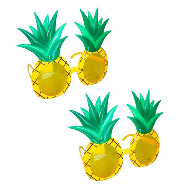 Tropical Pineapple Party Novelty Sunglasses (Set of 2)
