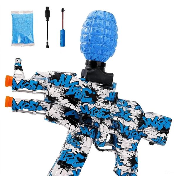 MP5 Electric Gel Ball Blasters with 10000 Water Beads - Set of 2