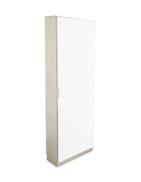 Shoe Cabinet - Full Length Mirror - Candelnut
