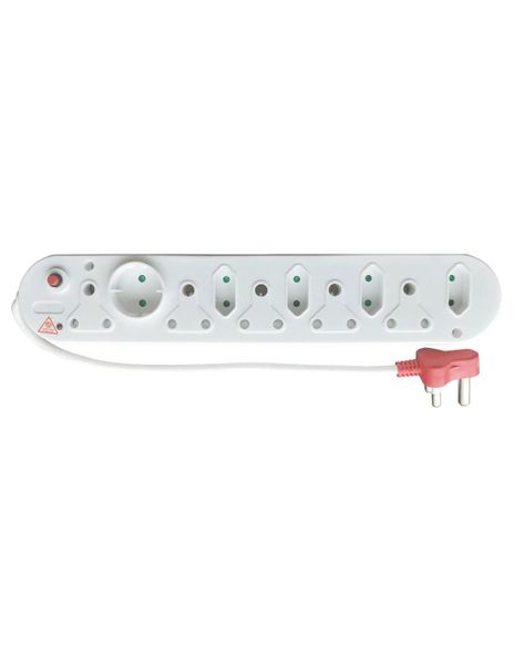 Acconet 10-Way Multiplug with 5x 16A SA and 4x 5A 2 Pin + 1 Round Socket