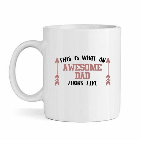 Awesome Father - Father's day - Valentines - Birthday - Christmas Pack Mug