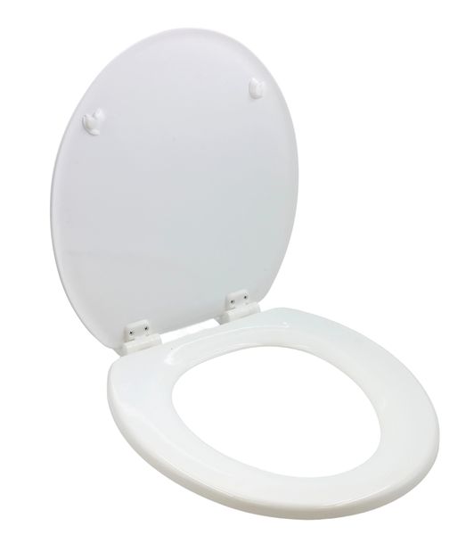 AIYI White Wooden Toilet seat AY382-001