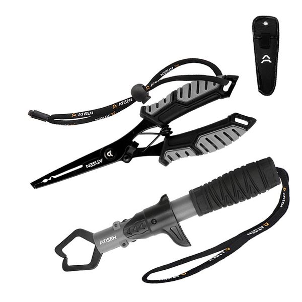 Outdoor Fishing Pliers Set Multifunctional Stainless Steel Fish Gripper