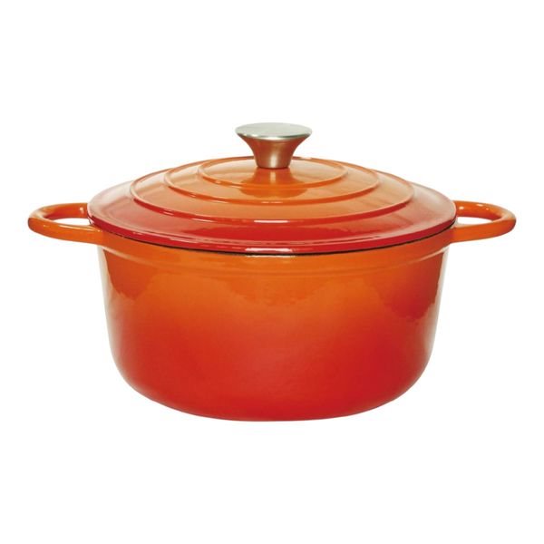 Distoplan Cast Iron Round Casserole - 24cm
