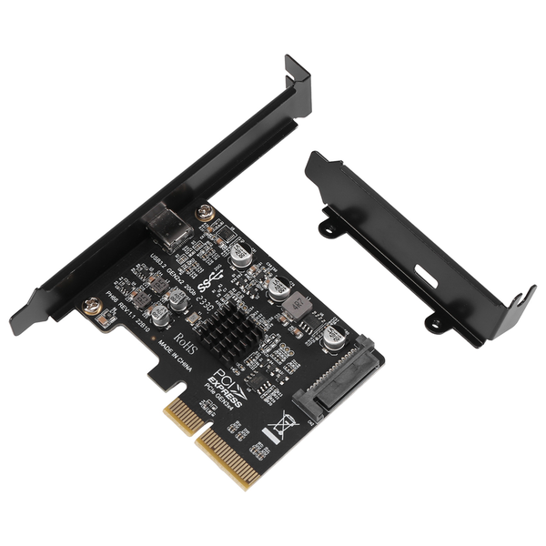 Usb Pcie Card Type C Pci-Express 4 x To Usb 3.2 Gen for Windows 8/10
