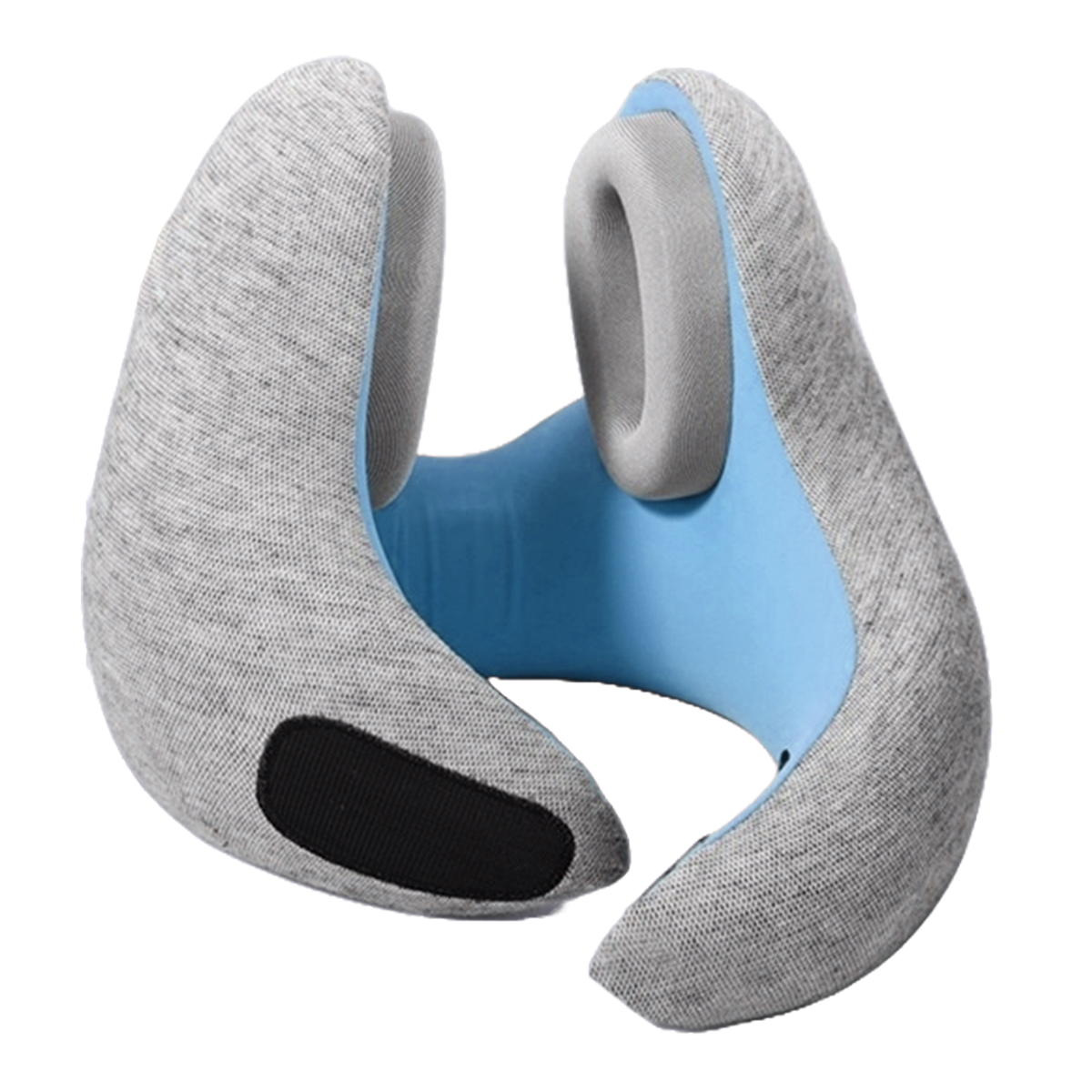 Noise Cancelling Pillow Neck Support - Memory Foam for Flights Road Trips