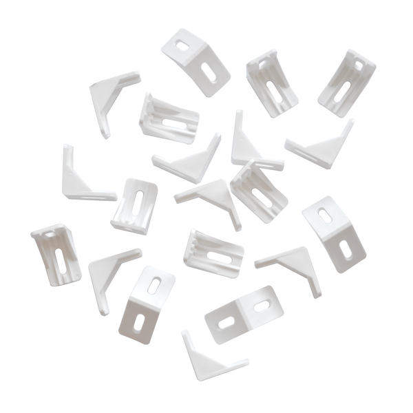 Project Solutions Bracket Plastic (38x38) 20Pack