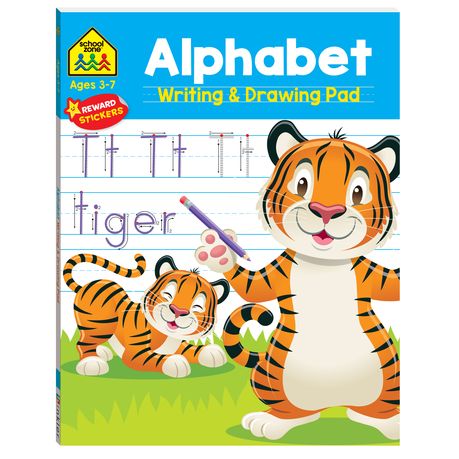 School Zone Alphabet Writing And Drawing Pad Buy Online In South Africa Takealot Com