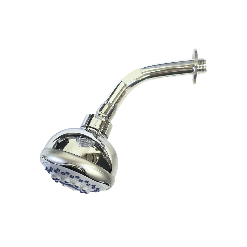 Water Saver Pulsing Rainfall 10 CM Shower Head & 13 CM Arm Set