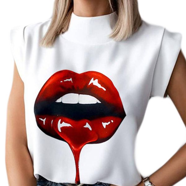 Trendz Drip Lips Women Top