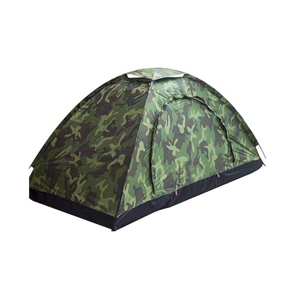 Camouflage Backpacking Tent - Lightweight Outdoor Camping &amp; Hiking Shelter