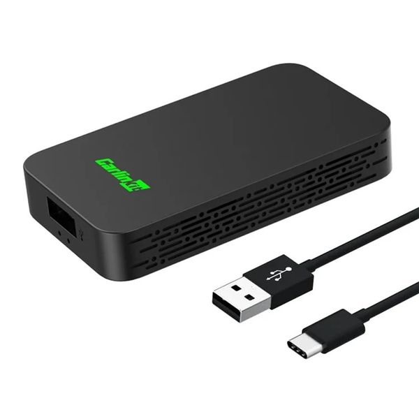 CARLINKIT 2 Air-OEM-BK Wireless Android Auto Carplay OTA Upgrade Adapter