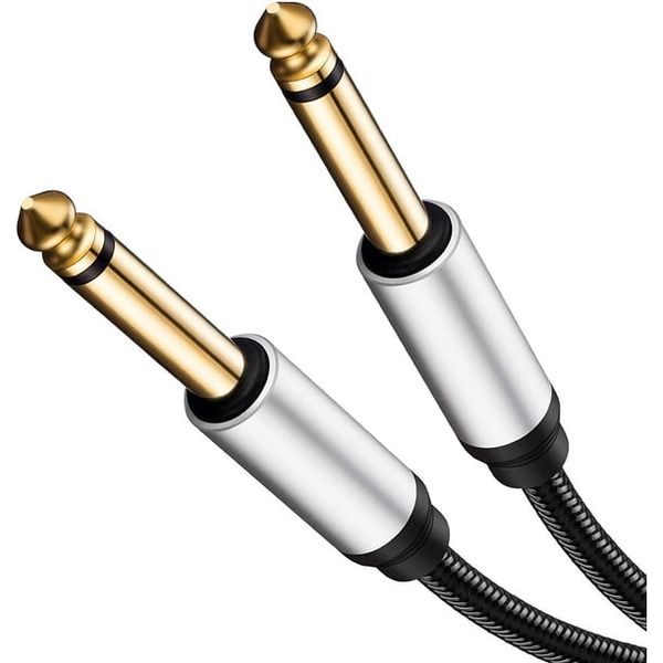 Audio Cable Musical Instrument 6.35mm To 6.35mm