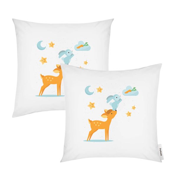 Pandok - Scatter Cushion Set - Baby Deer &amp; Rabbit