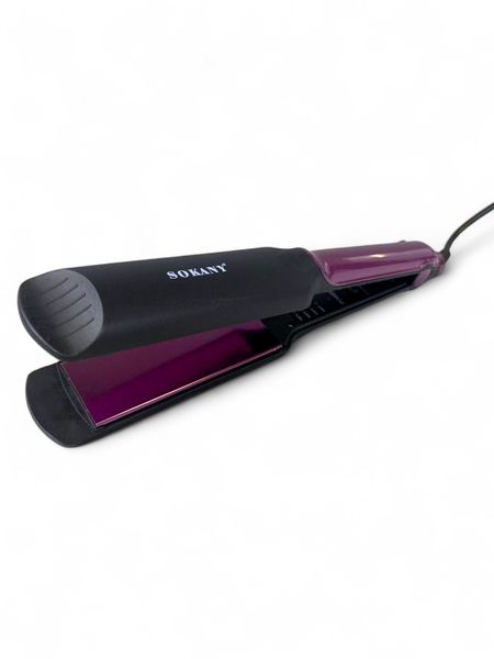 Sokany Ceramic Hair Straightener - Fast Heating, Anti-Frizz Flat Iron