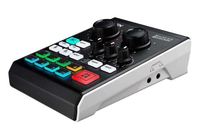 Aten UC8000 - Podcast AI Audio Mixer | MicLIVE™ 6-CH