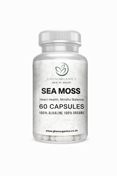 GHENORGANICS Back To Health Sea Moss Capsules