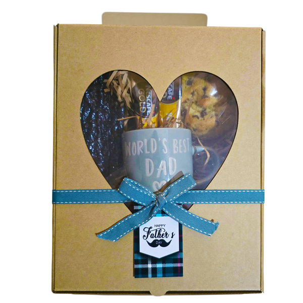 Fathers Day Coffee, Biltong, dried fruit and nuts snack box