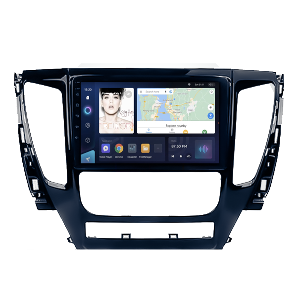 Mitsubishi Pajero Sport 2015 - 2021 9 Inch Android Multimedia Radio