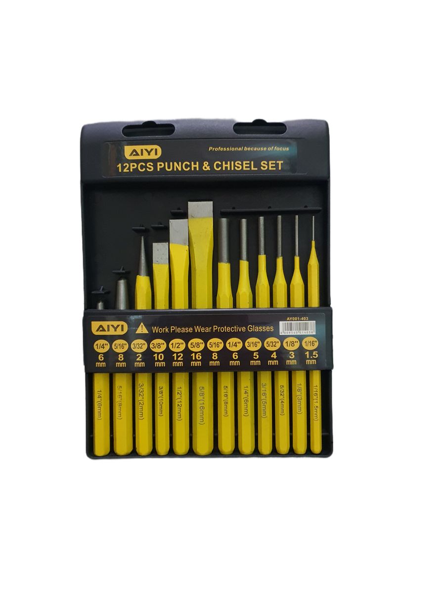 AiYi 12 Piece Punch And Chisel Set Shop Today. Get it Tomorrow